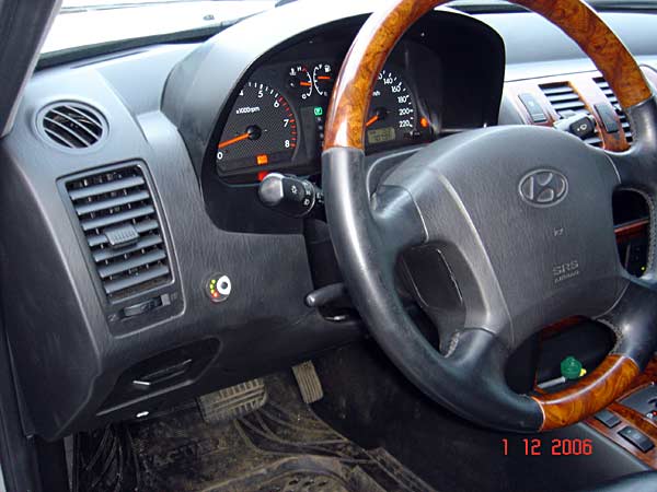 Hyundai Terracan I рестайлинг 3.5 194 HP 2001 - 2004